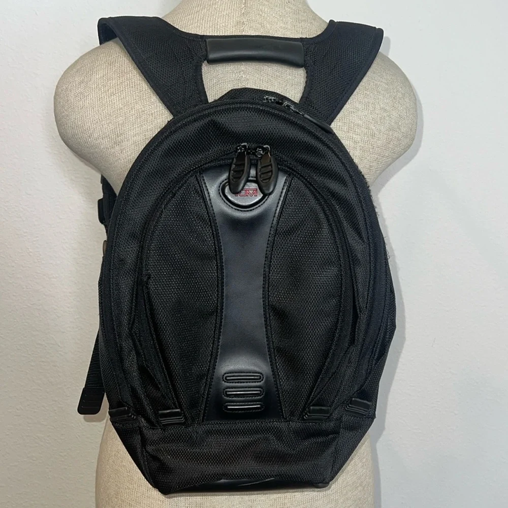 good tumi backpack for babies - Alpha Bravo Navigation - Everyday Travel Backpack - Fits Up to 15" Laptop - 16.0" X 14.0" X 7.3" The black and gold Voyageur Celina backpack is designed by TUMI TUMI Voyageur Celina Medium Backpack